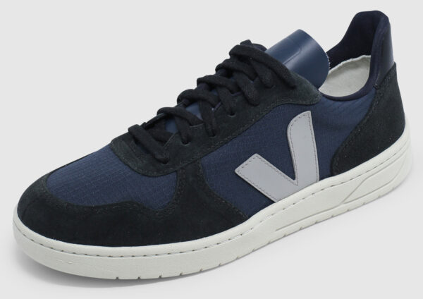 Veja V-10 Suede Ripstop - nautico-black