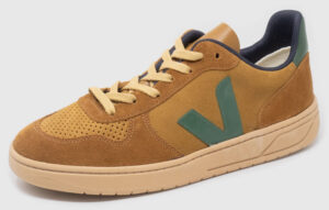 Veja V-10 Suede - camel-cyprus-multico