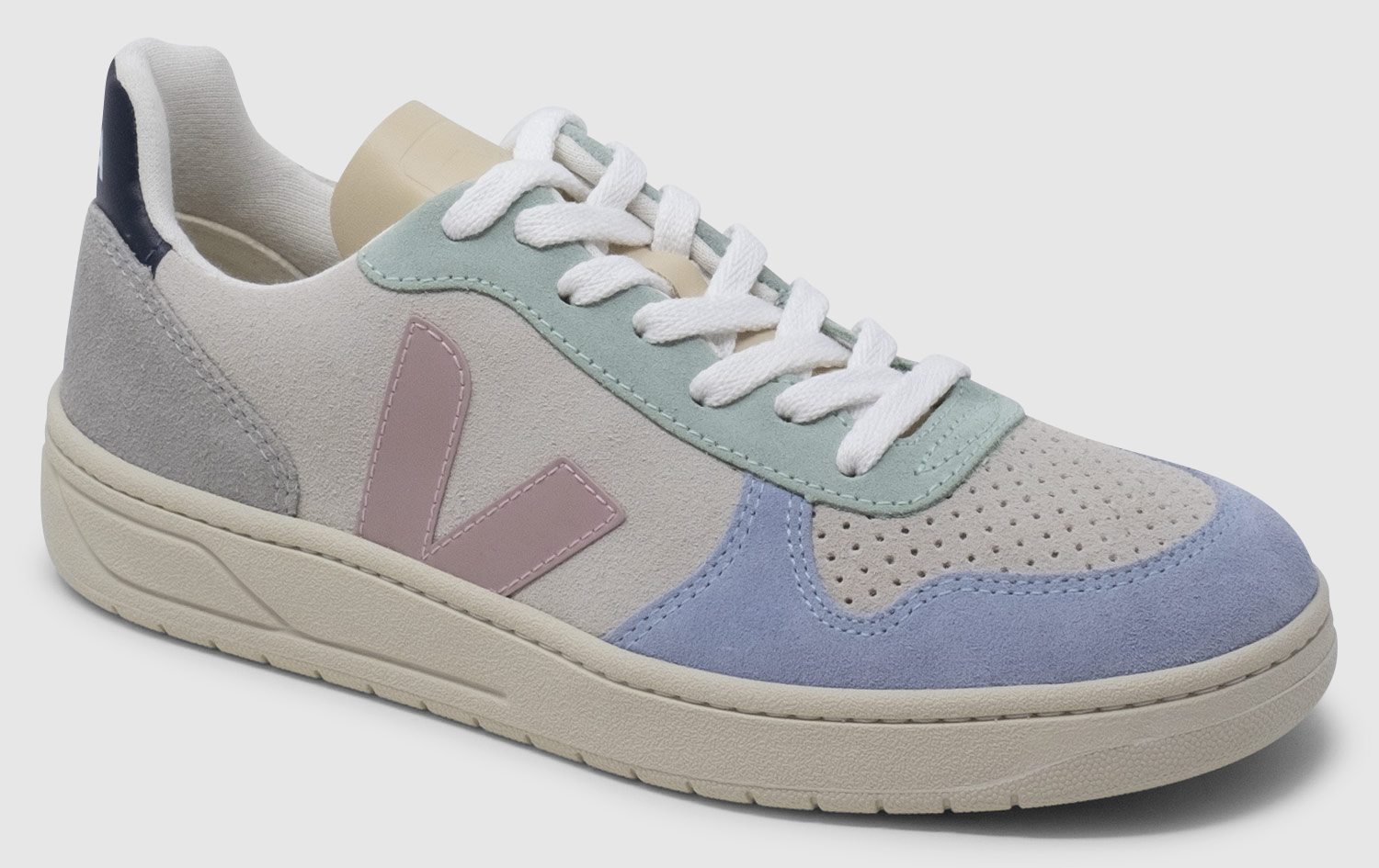 veja suede natural rose