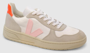 Veja V-10 - off white-rose-orange Veja V-10 - off white-rose-orange