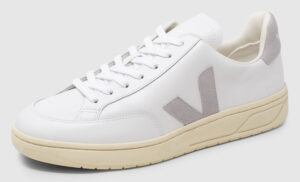 Veja V-12 Leather - white-lightgrey