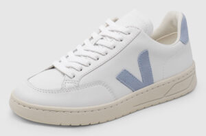 Veja V-12 Leather - white-steel Veja V-12 Leather - white-steel