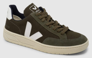 Veja V-12 Mesh - olive-white Veja V-12 Mesh - olive-white