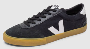 Veja Volley Canvas - black-white