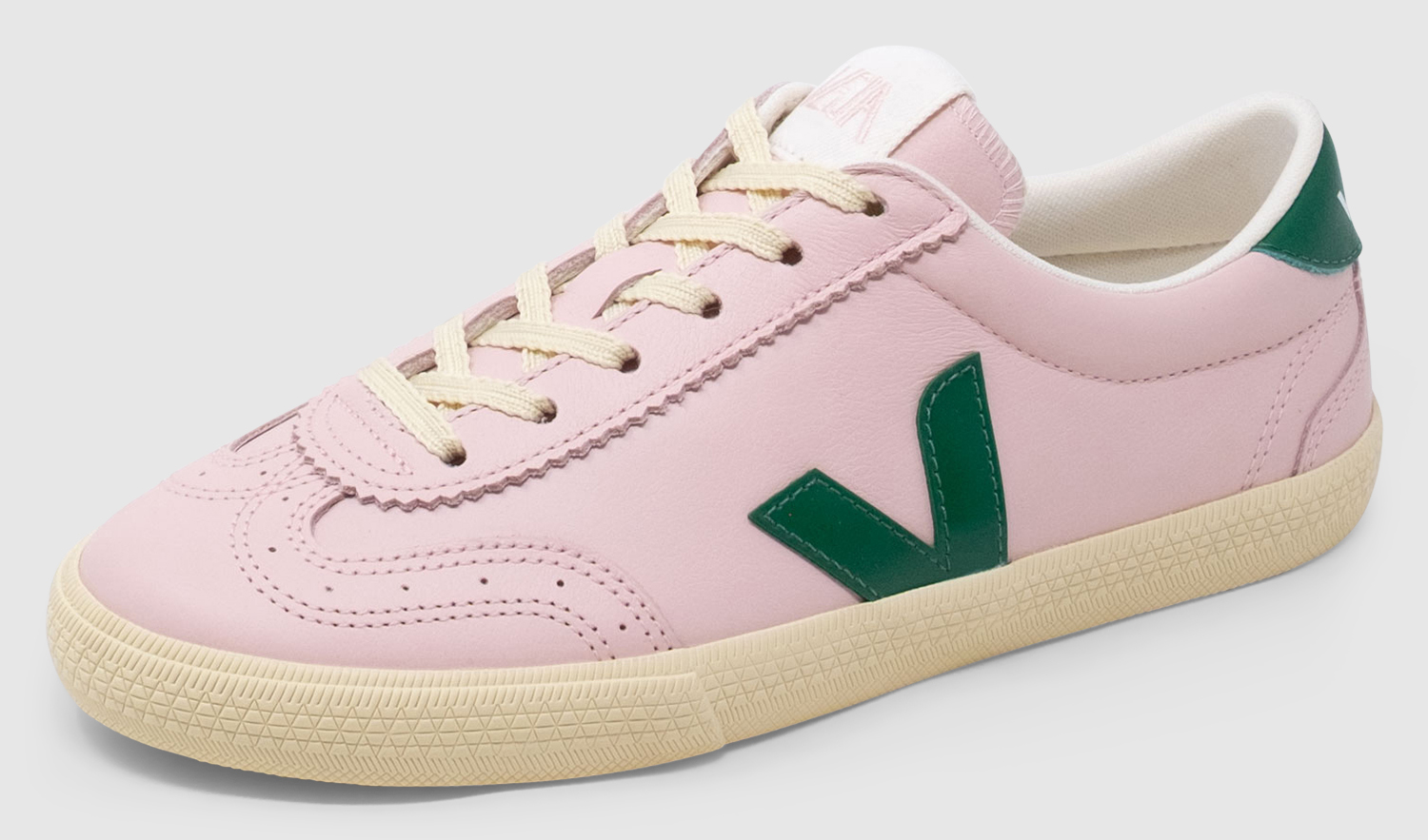 Veja Volley Leather - petale-golf green