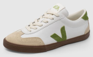 Veja Volley Leather - white-kiwi